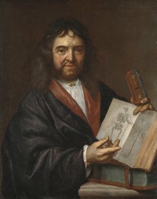 Olaus Rudbeck d.a. (1630-1702), 1687. Creator: Kaspar Kenckel.