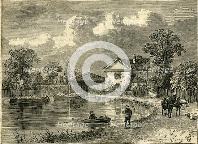 'Paddington Canal, 1820', (c1876). Creator: Unknown.