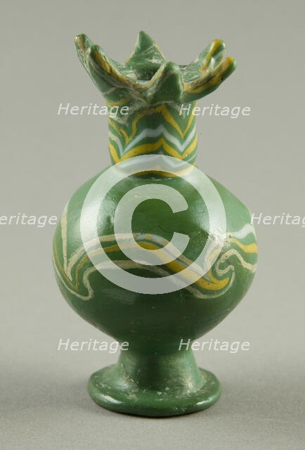 Vase, Egypt, New Kingdom, Dynasty 19 (1295-1186 BCE). Creator: Unknown.
