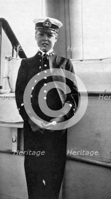 Prince Edward (1894-1972), the future King Edward VIII, 1908.Artist: Queen Alexandra
