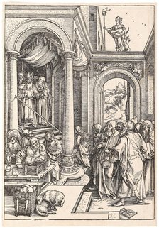 The Presentation of the Blessed Virgin Mary, from The Life of the Virgin, c. 1504. Creator: Dürer, Albrecht (1471-1528).