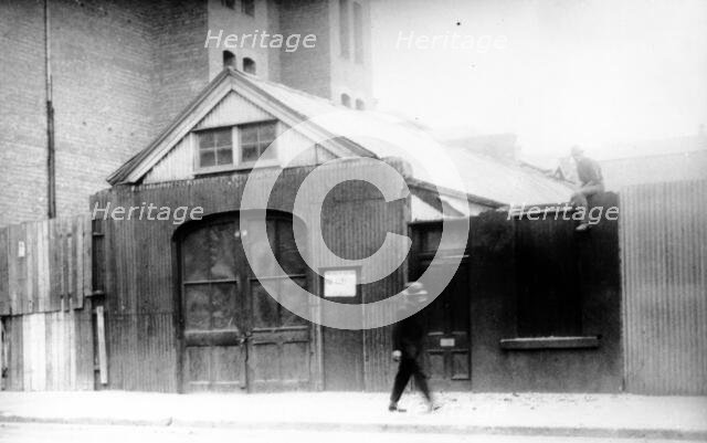 Brisbane's first Fire Station, c1869. Creator: Unknown.
