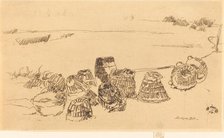 Lobster-Pots, c. 1880/1881. Creator: James Abbott McNeill Whistler.