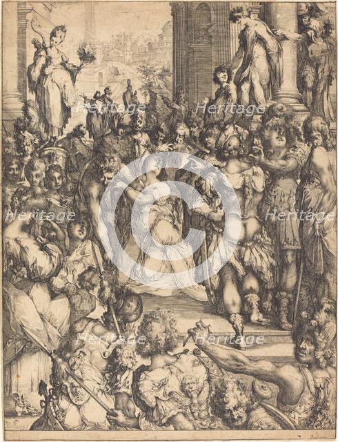 Martyrdom of Saint Lucy. Creator: Jacques Bellange.