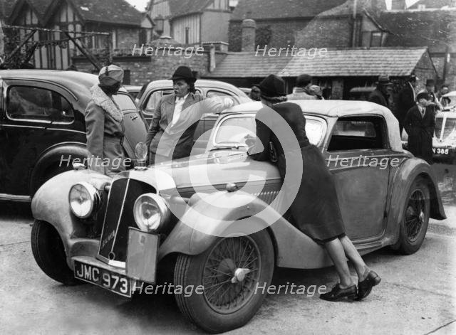 1939 Atalanta on R.A.C. Brighton rally. Creator: Unknown.