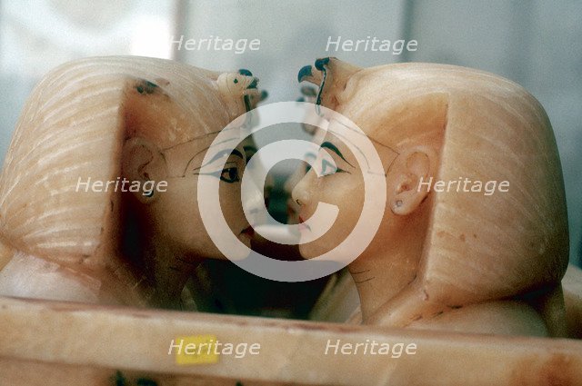 Canopic Jars from the Tomb of Tutankhamun. Artist: Unknown