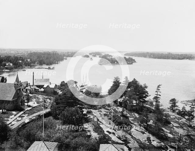 Alexandria Bay south from the Thousand Island House, Thousand Islands, N.Y., c1901. Creator: Unknown.