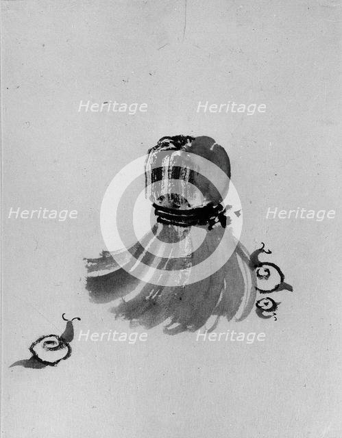 Snails and Tawashi Scrubber, 18th-19th century. Creator: School of Katsushika Hokusai.