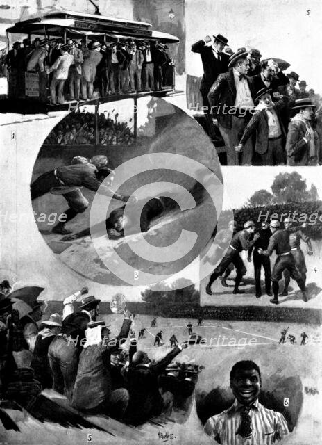 Baseball in America, 1898. Creator: Unknown.