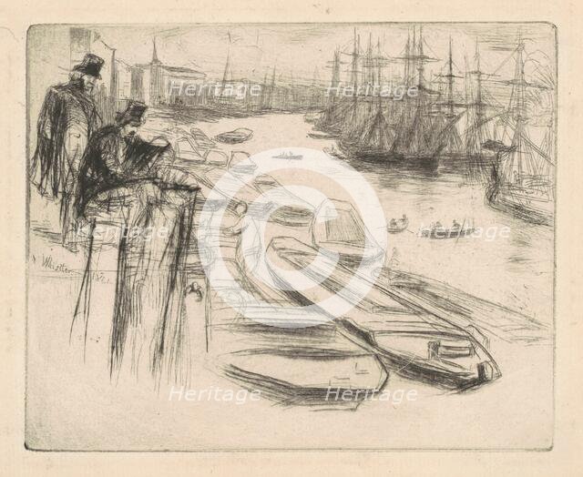 The Little Pool, 1861. Creator: James Abbott McNeill Whistler.