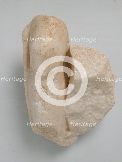 Knee Fragment, Coptic, 4th-7th century. Creator: Unknown.