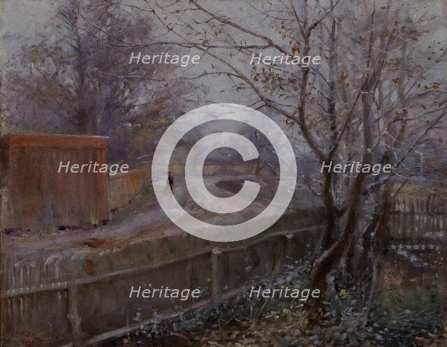 Autumn, Varberg, 1888. Creator: Nils Kreuger.