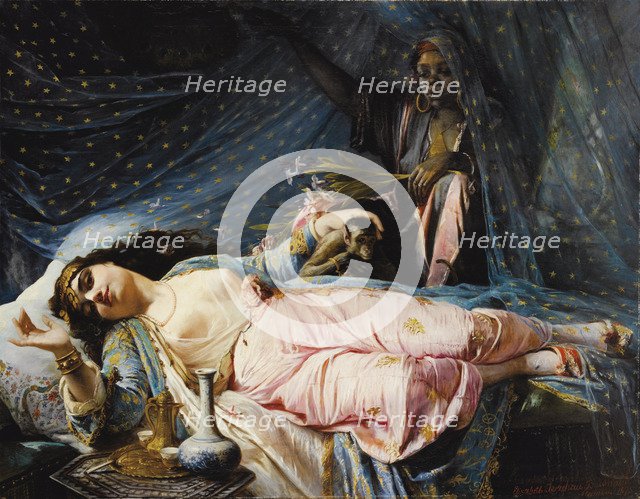 Princess Zainab Nazli Khanum, 1875. Artist: Jerichau-Baumann, Elisabeth (1819-1881)