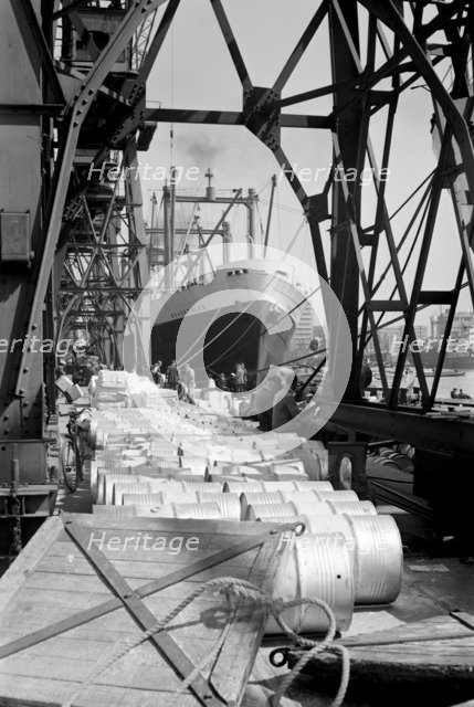 Royal Victoria Dock, Canning Town, London, c1945-c1965. Artist: SW Rawlings