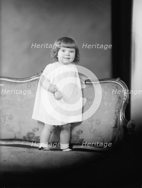 Margaret Ann Barnard - Portrait, 1934. Creator: Harris & Ewing.