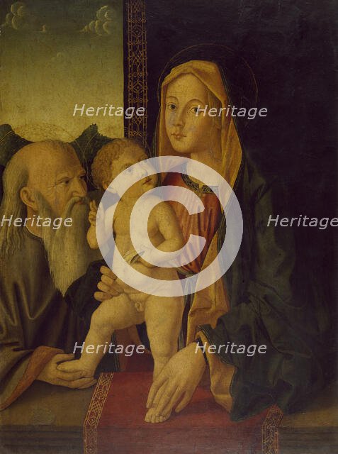 The Holy Family, 1490-1520. Creator: Workshop of Marco Palmezzano.