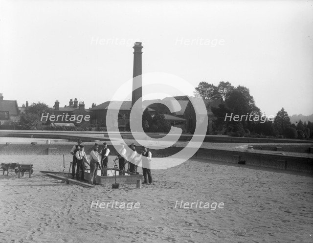 Oxford Waterworks, Oxford, Oxfordshire, 1914. Artist: Henry Taunt