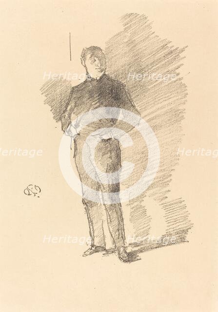 Study No. 2: Mr. Thomas Way, 1896. Creator: James Abbott McNeill Whistler.