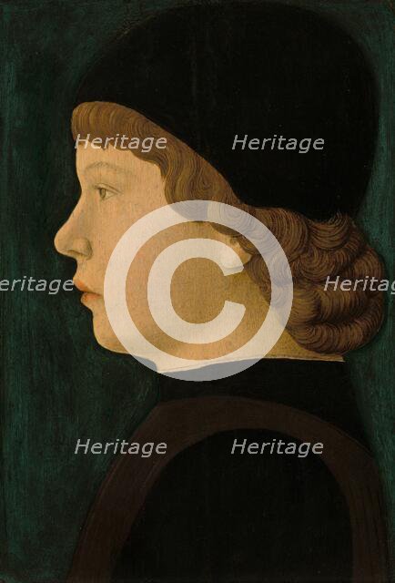 Profile Portrait of a Boy, c. 1460/1470. Creator: Unknown.
