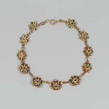 Eleven Links Mounted as a Necklace, Germany, southern, c. 1575-c. 1625. Creator: Unknown.