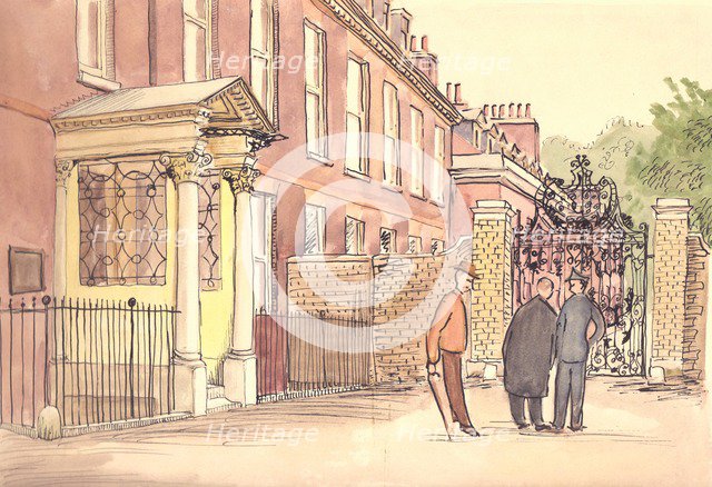 State apartments, Kensington Palace, London, c1950. Creator: Shirley Markham.