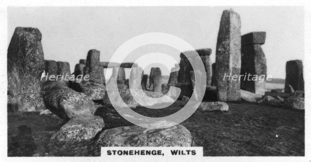 Stonehenge, Wiltshire, c1920s. Artist: Unknown