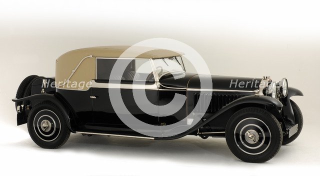 1930 Bugatti Type 46 Faux Artist: Unknown.