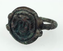 Finger ring, Langobardic, 6th-7th century. Creator: Unknown.