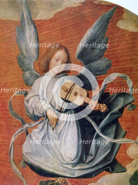 'The Virgin in Glory', (detail), 1524. Artist: Jan Provoost