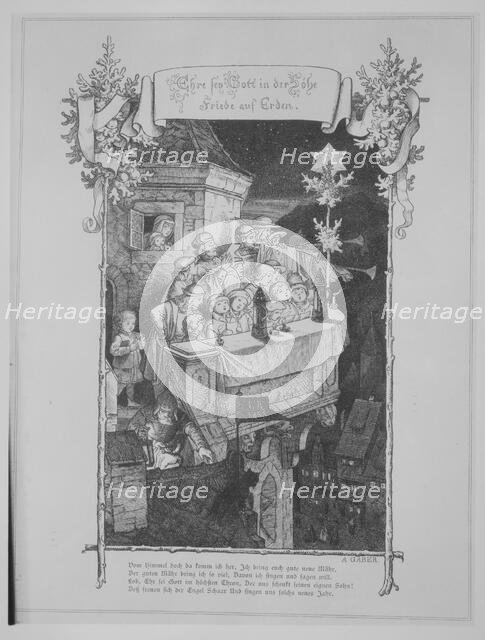 Richter's Werke (binder's title), 1879. Creator: Written by Adrian Ludwig Richter.