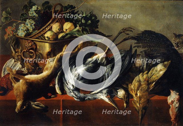 'Still Life with an Ebony Chest', 17th century. Artist: Frans Snyders