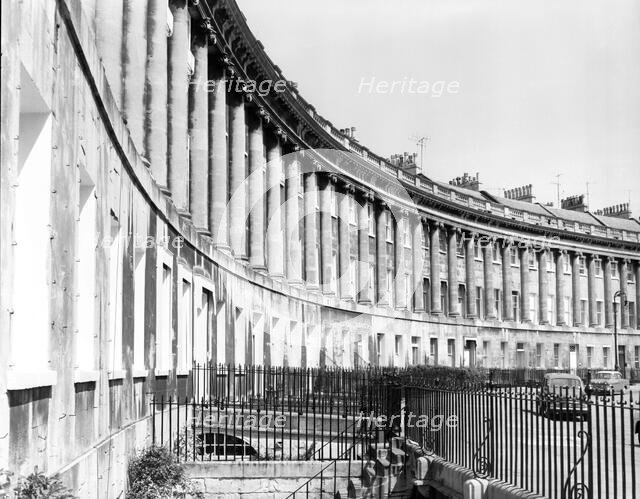 Royal Crescent, Bath, Somerset, c1955. Creator: Arthur Charles Kirby Ware.
