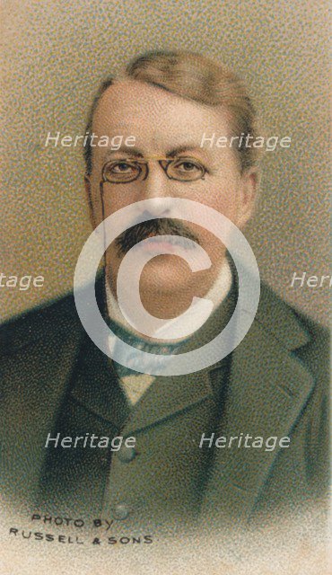 Sir Charles Villiers Stanford (1852–1924), Irish composer, music teacher, and conductor, 1911. Artist: Unknown