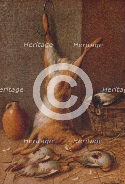 'Still Life  Hare', c1895. Artist: William Cruikshank.