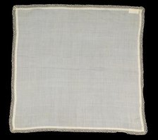 Handkerchief, American, first quarter 19th century. Creator: Unknown.