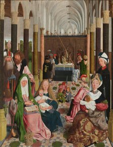 The Holy Kinship, c.1495. Creator: Geertgen tot Sint Jans.
