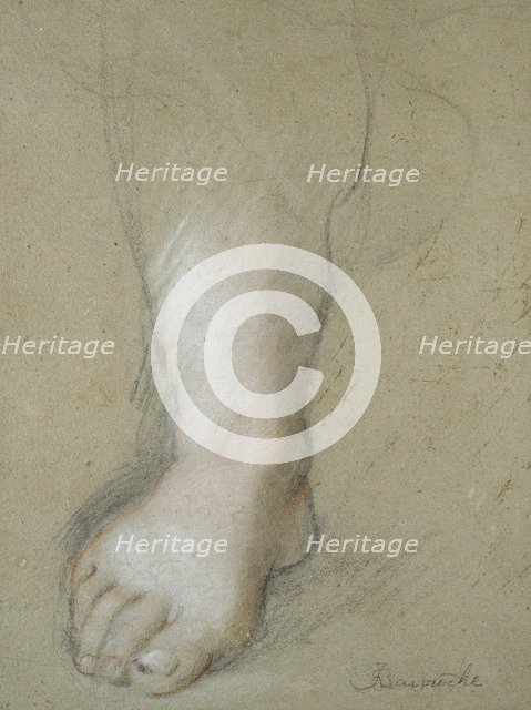 Study of a Foot, late 16th century. Artist: Federico Barocci.