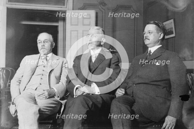 M.A. Knapp, Wm. Lee Chambers, G.W.W.Hangar, 1913. Creator: Bain News Service.