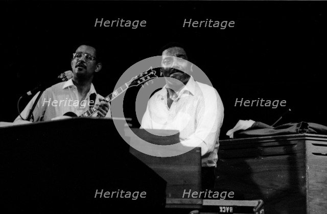 Jimmy Smith, Lewisham Jazz Festival, London, October 1986. Artist: Brian O'Connor.