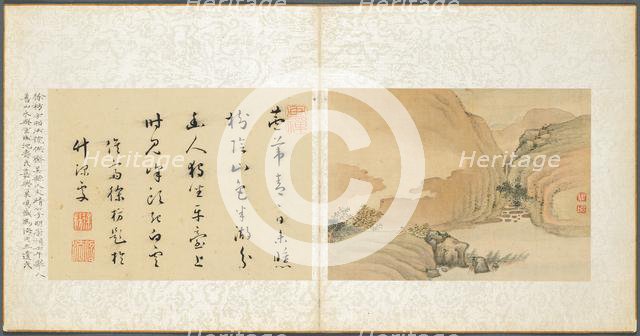 Album of Miscellaneous Subjects, Leaf 3, 1600s. Creator: Fan Qi (Chinese, 1616-aft 1694).