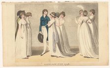 Magazine of Female Fashions of London and Paris: Ranelagh July 1798, 1798. Creator: Unknown.