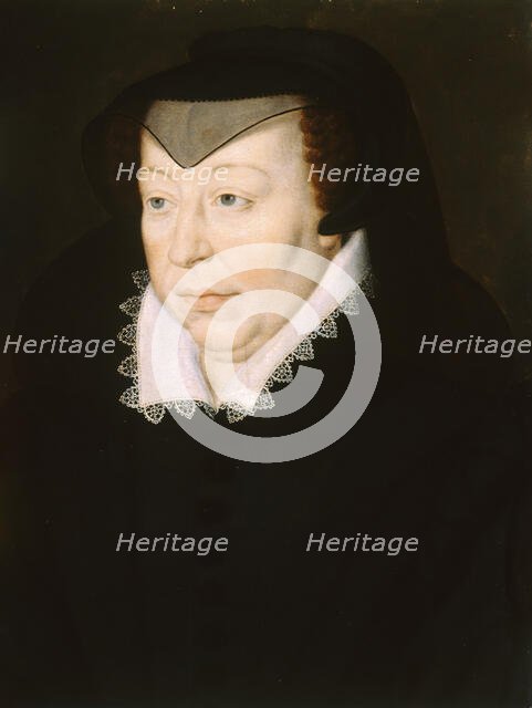 Portrait of Catherine de' Medici, c1580. Creator: Unknown.