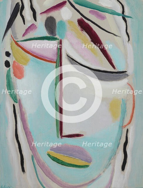 Saviour's face:Martyr, 1919. Creator: Javlensky, Alexei, von (1864-1941).