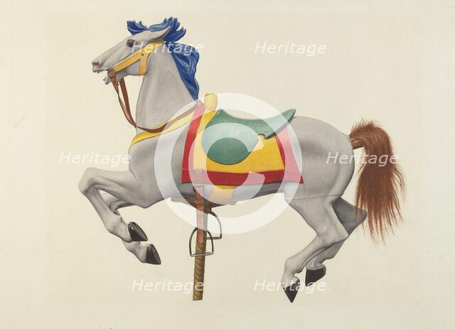Carousel Horse, 1935/1942. Creator: Unknown.
