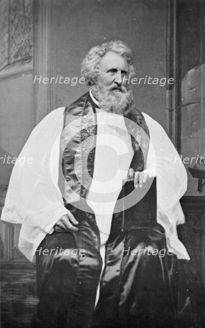 Bishop John Henry Hopkins, between 1855 and 1865. Creator: Unknown.