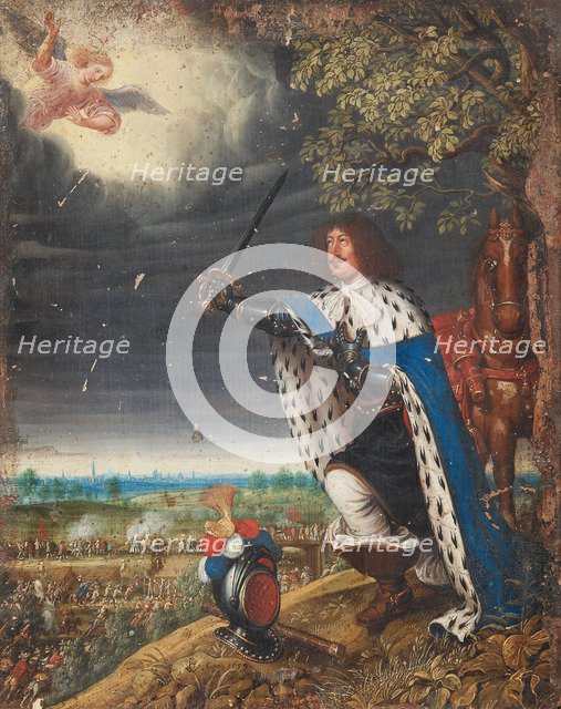 Frederick III of Denmark at the Battle of Nyborg on November 14, 1659.