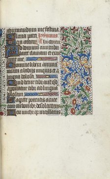 Book of Hours (Use of Rouen): fol. 61r, c. 1470. Creator: Master of the Geneva Latini (French, active Rouen, 1460-80).