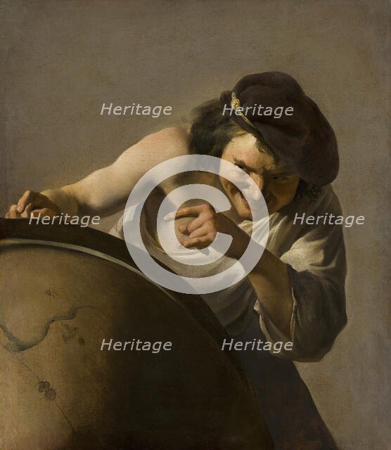 Democritus, the Laughing Philosopher. Creator: Johannes Moreelse.