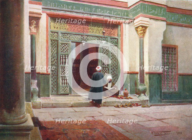 'Grill in the Mosque of the Sultan Kelaun', c1880, (1904). Artist: Robert George Talbot Kelly.