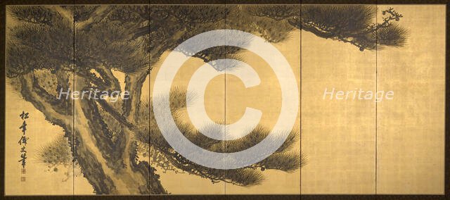 Aged Dragons, about 1900. Creator: Suzuki Shonen.